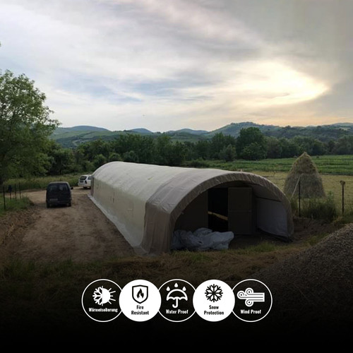 Weidezelt 5x6 7x30 - weidezelt, zelthalle