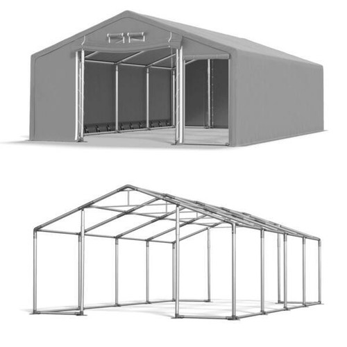 Lagerzelt 6x8 pvc zelthalle - lagerzelt,