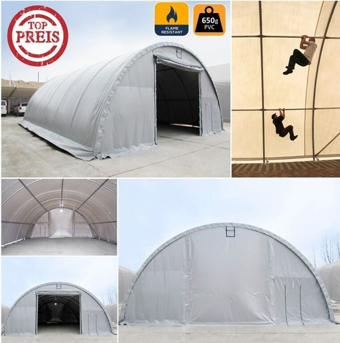 9x12m rundbogenhalle lagerzelt - rundbogenhalle,